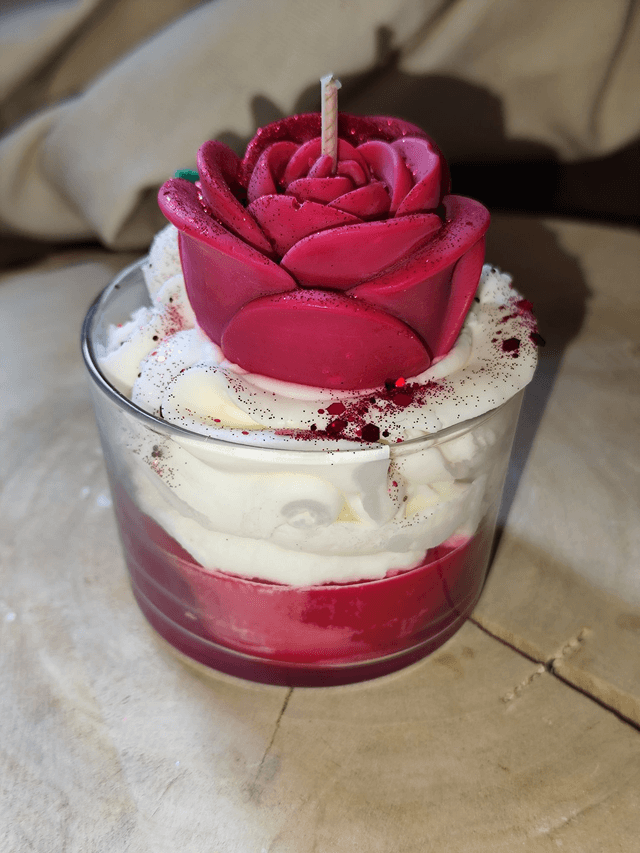 Bougie Rose Eternelle